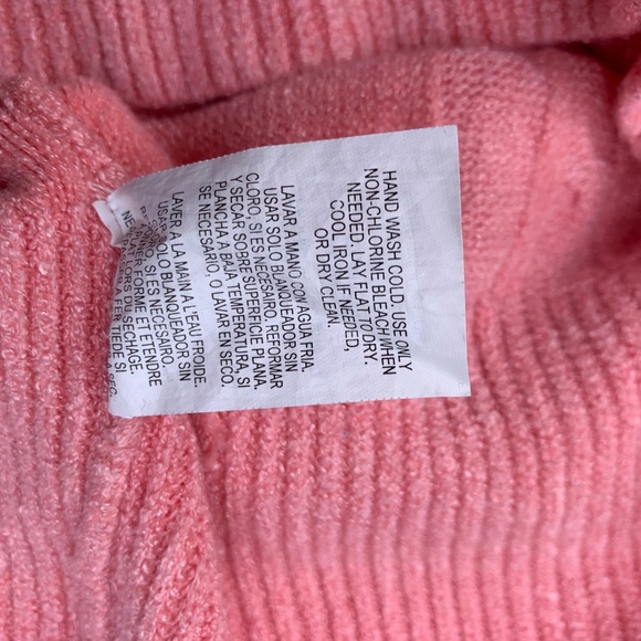 Brand New Bebe Pink Turtleneck Sweater - Picture 6 of 6
